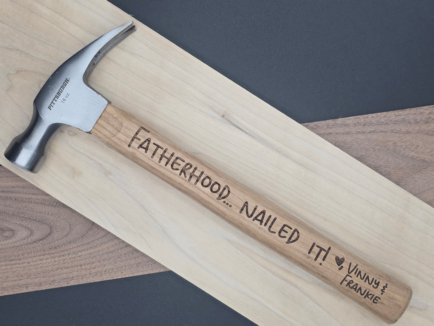 Custom Engraved Hammer – Personalized Gift for Dad, Grandpa, Husband Or Favorite DYI Person