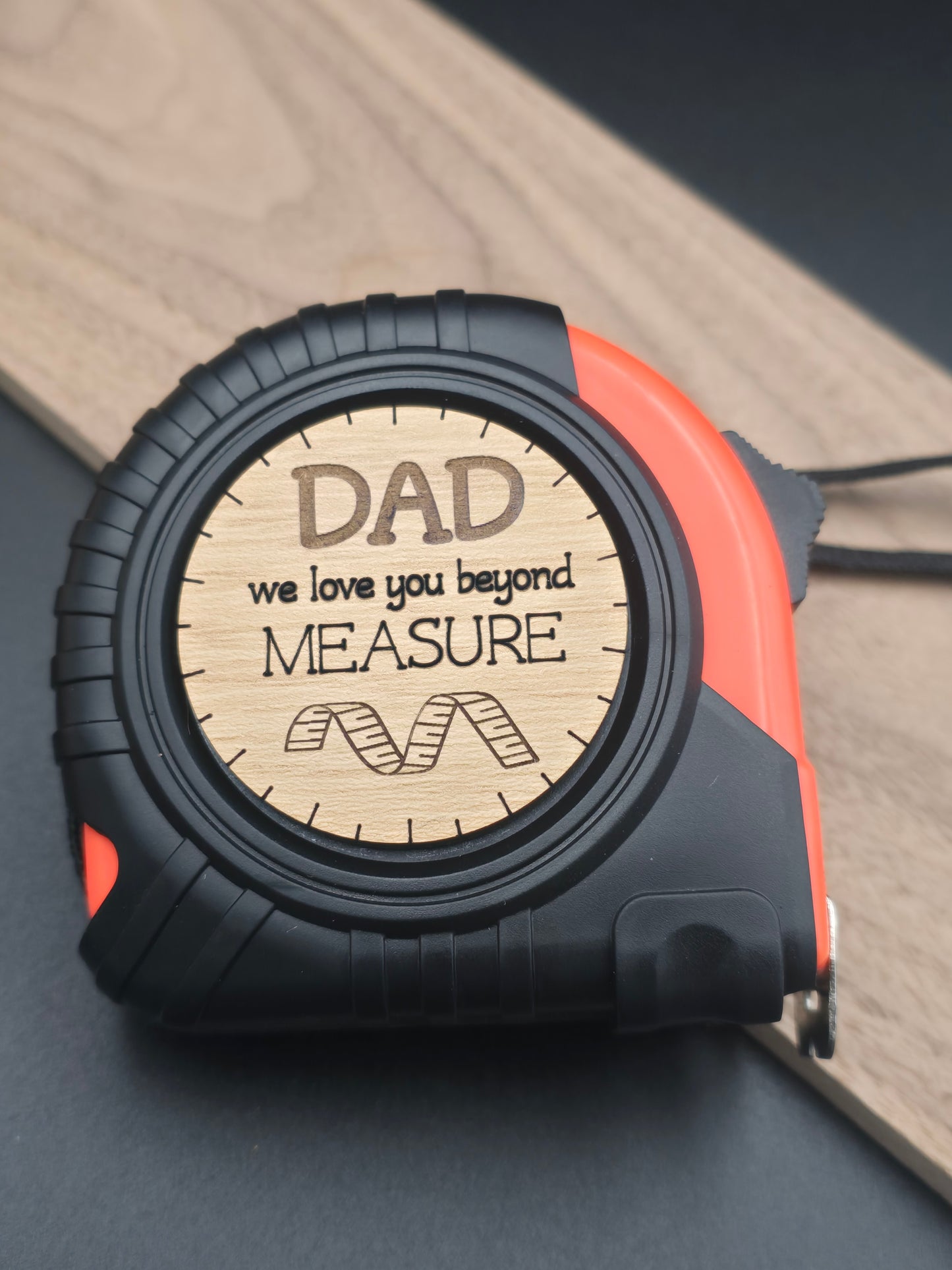 Personalized Tape Measure – 25 ft | The Perfect Gift for Dad, Husband, or Woodworker