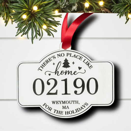 Home ZIP Code Ornament