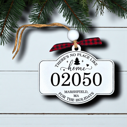 Home ZIP Code Ornament