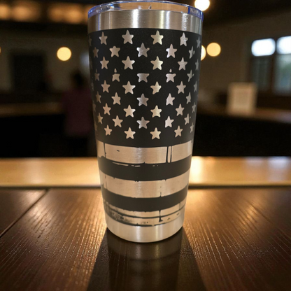 America! - 20 oz. Engraved Tumbler