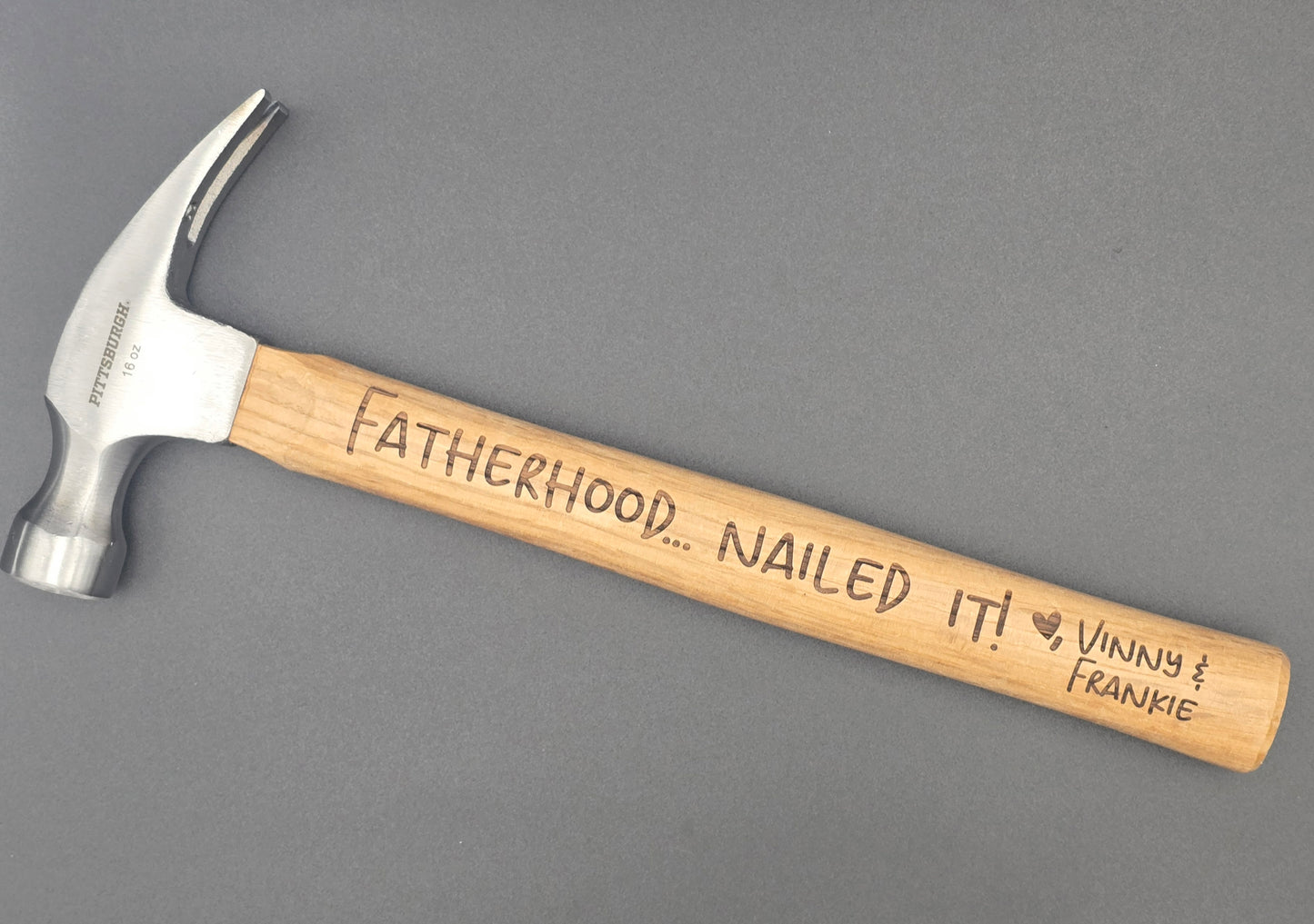 Custom Engraved Hammer – Personalized Gift for Dad, Grandpa, Husband Or Favorite DYI Person