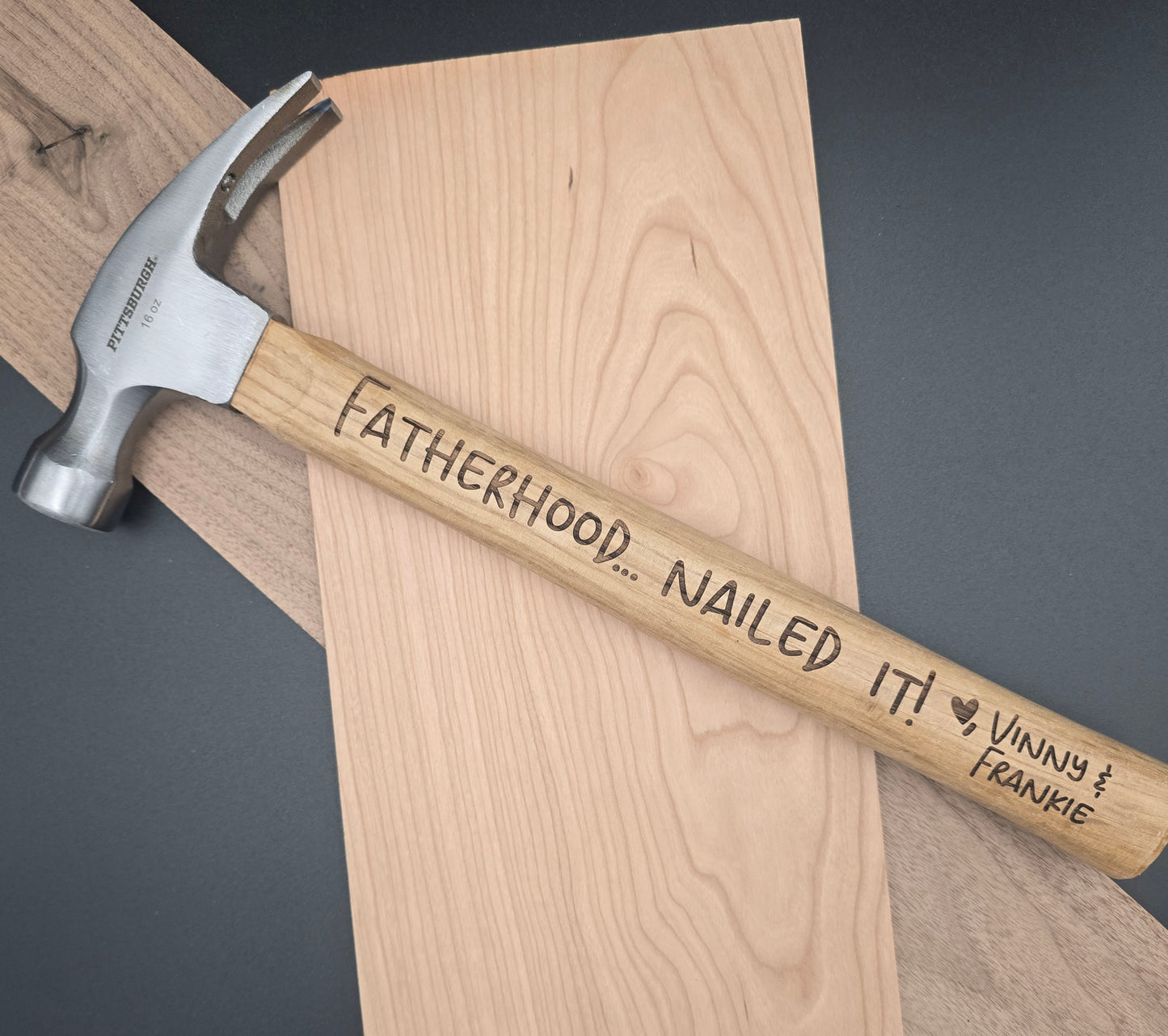 Custom Engraved Hammer – Personalized Gift for Dad, Grandpa, Husband Or Favorite DYI Person