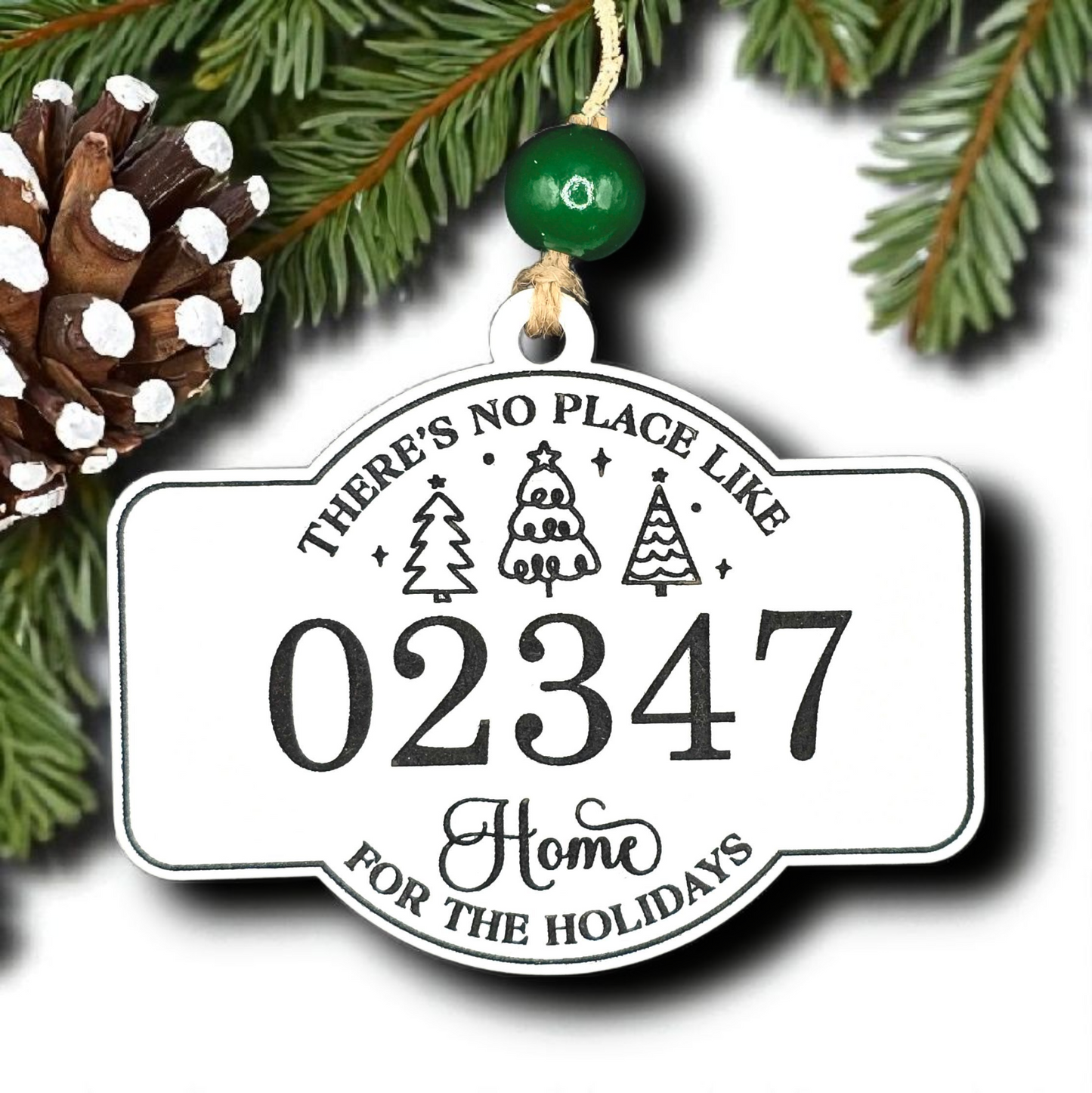 Home ZIP Code Ornament