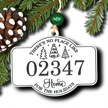 Home ZIP Code Ornament