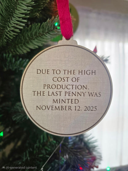The Last Penny Ornament (2-Sided)
