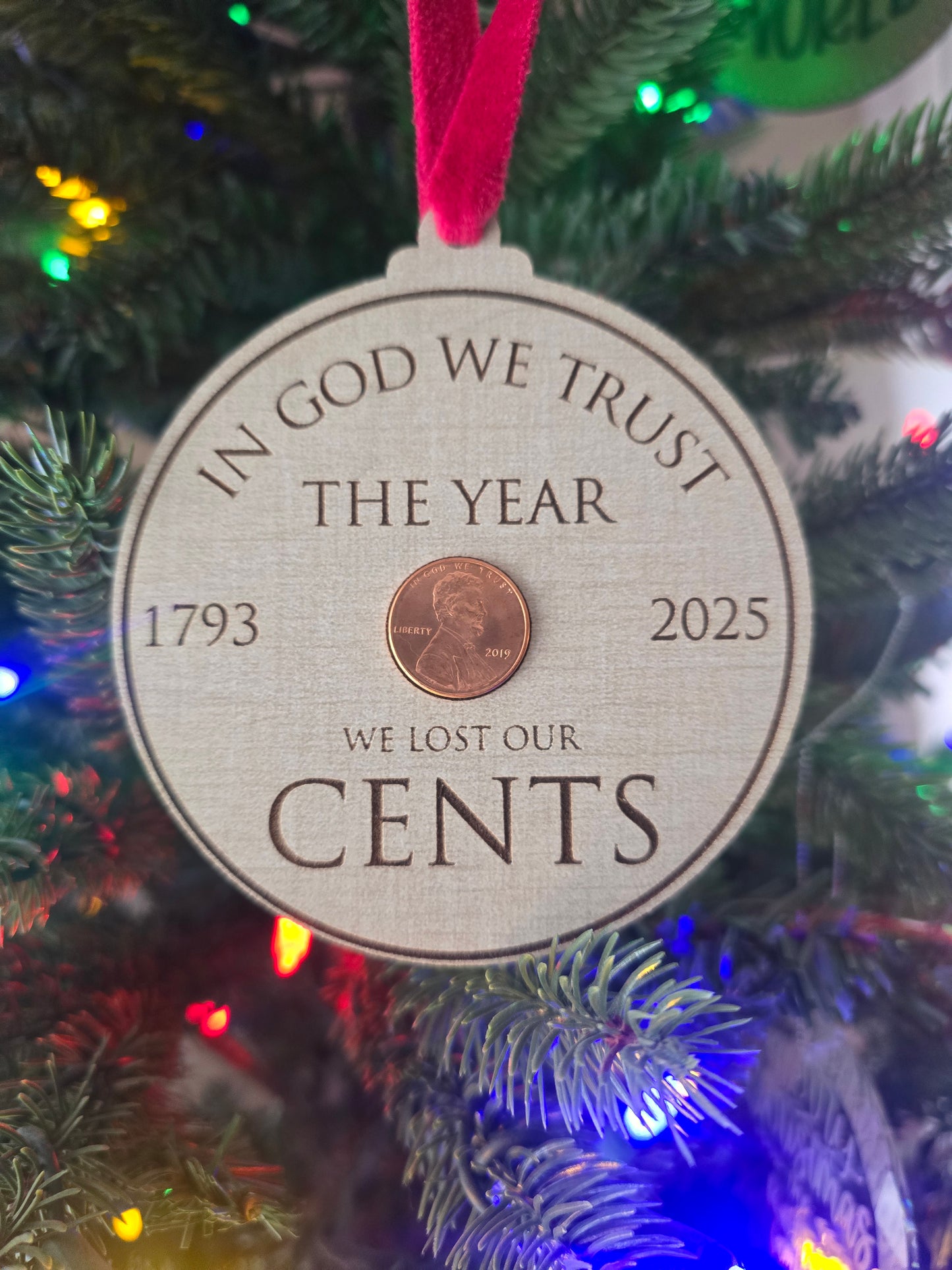 The Last Penny Ornament (2-Sided)