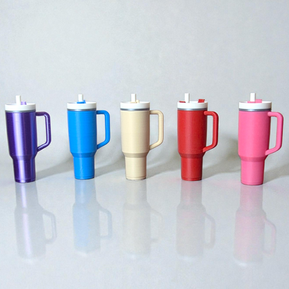 3D Printed Tumbler ChapStick Holder Keychain