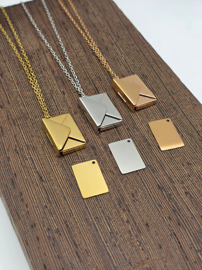 Secret Letter Necklace | Hidden Initial Personalized Jewelry
