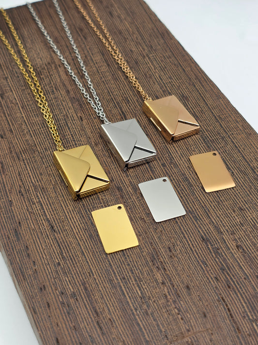 Secret Letter Necklace | Hidden Initial Personalized Jewelry