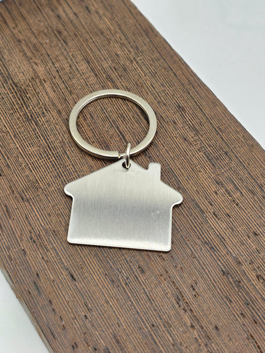 House Keychain | Personalized New Home Gift