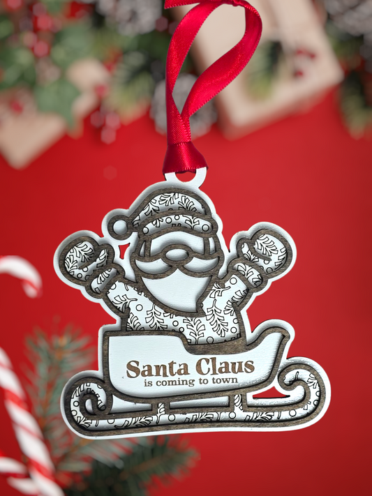 Santa Claus Ornament