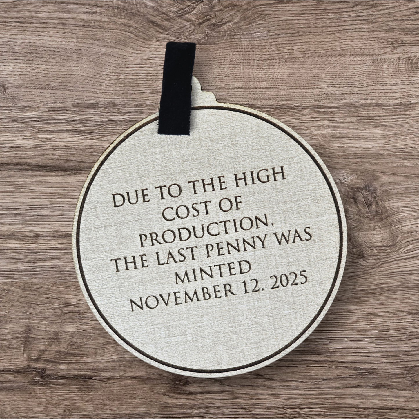 The Last Penny Ornament (2-Sided)