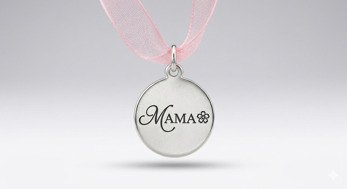 Personalized Floral Event Charm