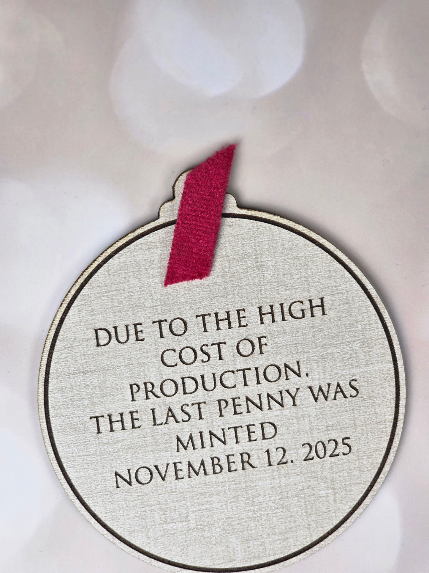 The Last Penny Ornament (2-Sided)