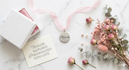 Personalized Floral Event Charm