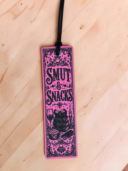 Engraved Leatherette Bookmarks – Funny Book Lover Designs